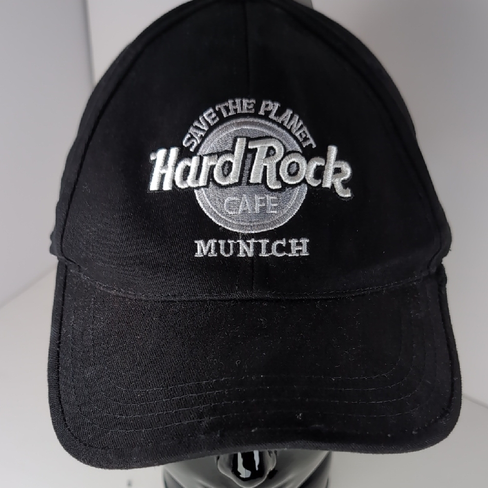 VTG Hard Rock Cafe "Munich" Adj Hat NWT! NOS Spellout 90's